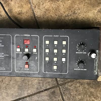 Sequential Six-Trak (Keyboard removed) 6-Voice Polyphonic Synthesizer 1984 - 1985 - Black with Wood Sides image 11