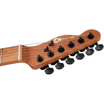 Charvel Pro-Mod So-Cal Style 2 24 HH 2PT CM Ash Electric Guitar. Caramelized Maple FB, Black Ash image 4