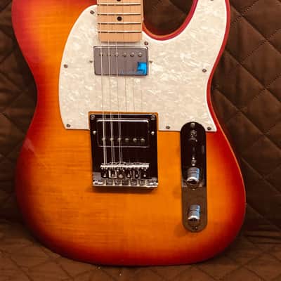Michael Kelly MK53HCSMRO 53DB Flame Maple Top Alder Body Maple Neck 6-String Electric Guitar image 4