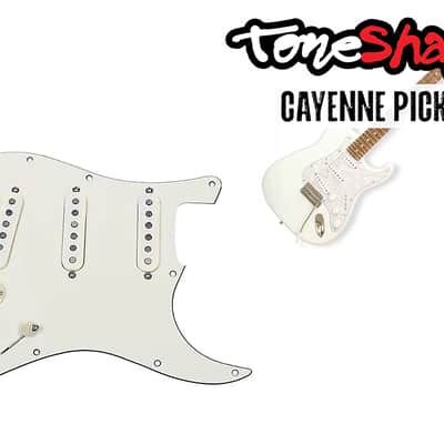 Loaded Toneshaper Stratocaster Pickguard, Harness - 4 Pickguard Colors - 2 Harness Choices image 1
