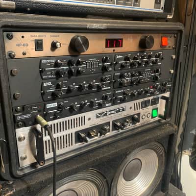 Burns Sigma 4 Slot 2U 19" Rack Mountable Storage, Black, Synergy Randall Egnater Modules Storage Case image 3