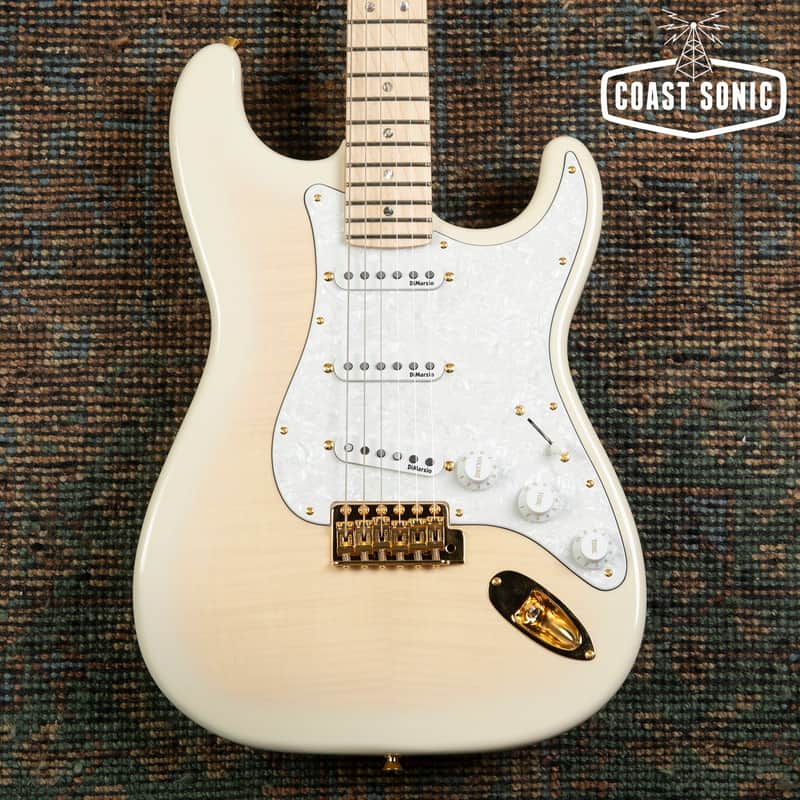 2024 Fender Richie Kotzen Stratocaster, made in Japan, Transparent White Burst