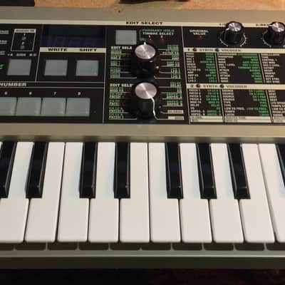 MicroKorg with PSU and clean battery compartment image 1