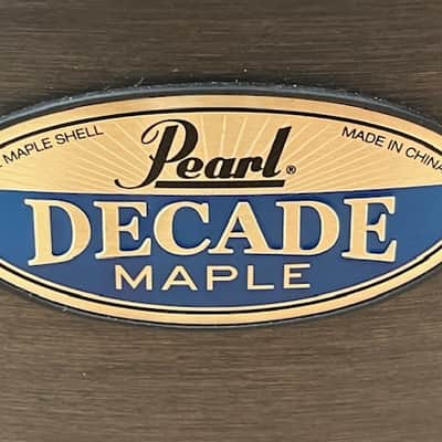 Pearl Decade Maple 12"x8" Rack Tom - Satin Black Burst image 2