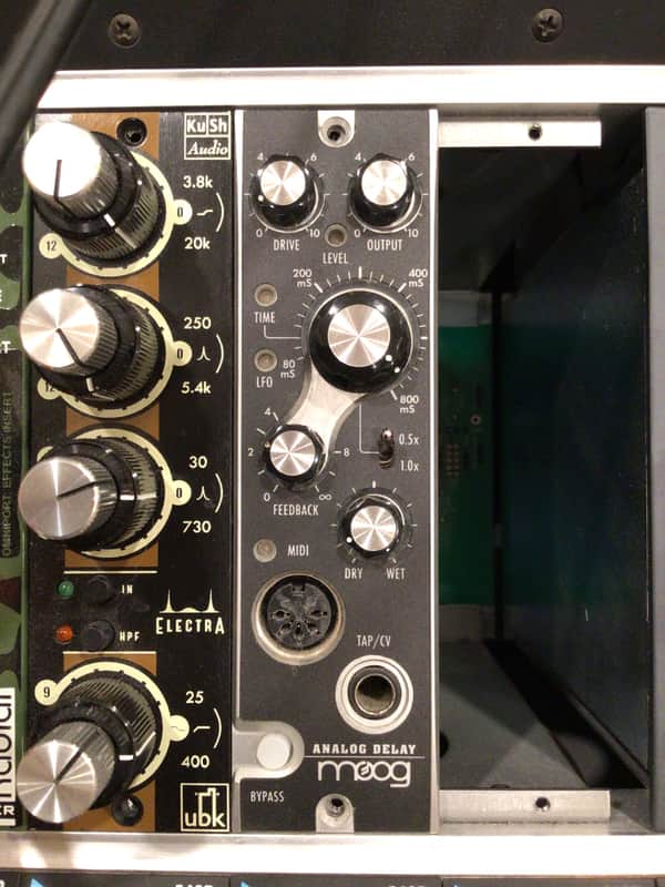 Moog 500 Series Analog Delay Module 2010s - Black image 1