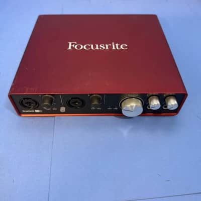 Focusrite Scarlett 6i6 2nd Gen USB Audio Interface 2016 - 2018 - Red / Black image 1