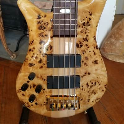 Spector Euro 5LX Lefty Left Handed 2017 Poplar Burl image 11