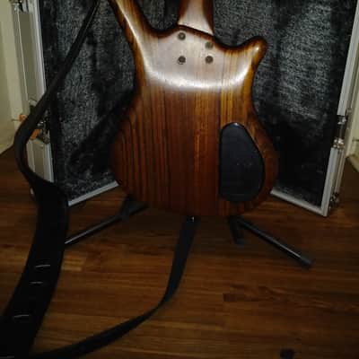 Warwick Pro Series Thumb BO 4-String Bass left handed walnut finish. image 3
