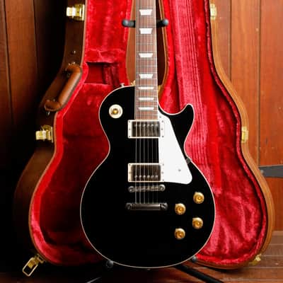 Gibson Les Paul Standard '50s Ebony Electric Guitar 2023 Pre-Owned image 2