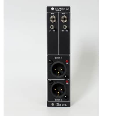ADDAC System ADDAC710 BALANCED OUTPUTS 2022 - Black image 1