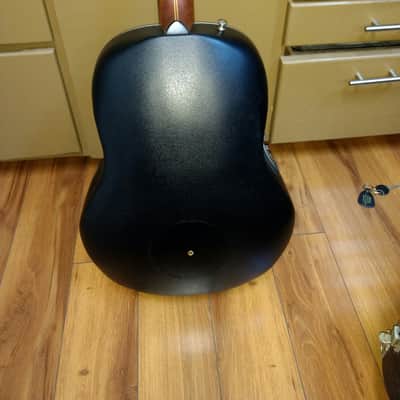 Ovation Adamas W681T 2004 Dark Red Carbon Fiber image 5
