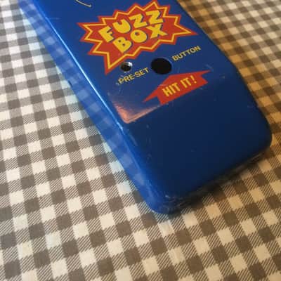 Colorsound Fuzz Box 1 knob fuzz, empty enclosure DAM 2014 blue image 5
