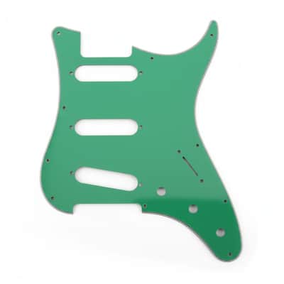 PRS Silver Sky Pickguard 8-Hole SSS - 3-Ply Mint Green image 16