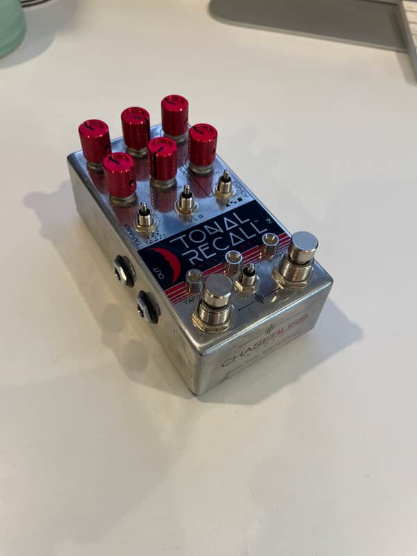 Chase Bliss Audio Tonal Recall V2 Red Knob Mod Analog Delay Owned by Jacob Tilley of Young the Giant image 1