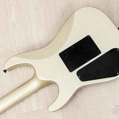 1990 Charvel by Jackson Soloist SL-140-HH Neck Through Platinum Pearl w/ Floyd Rose image 15