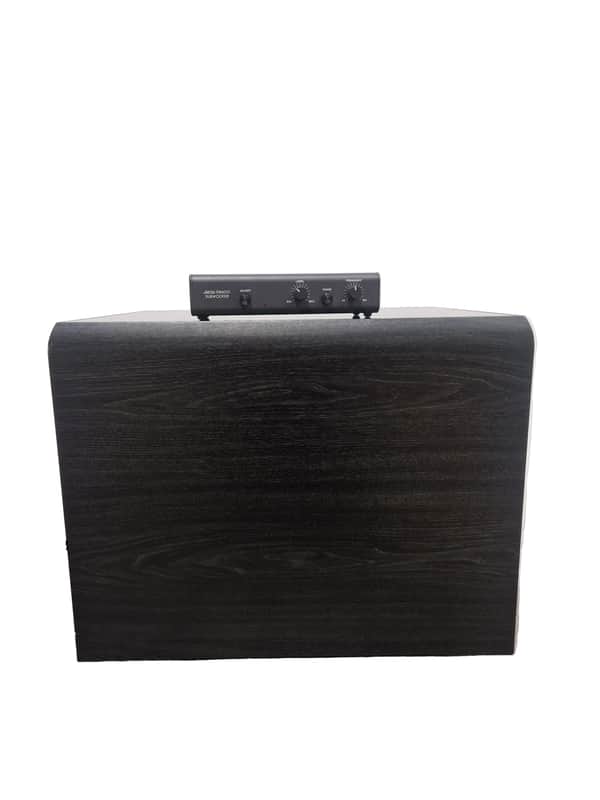 Jamo SW600 Black Subwoofer - Enhanced Bass Response - Very Good w/ Original Box & Control hub