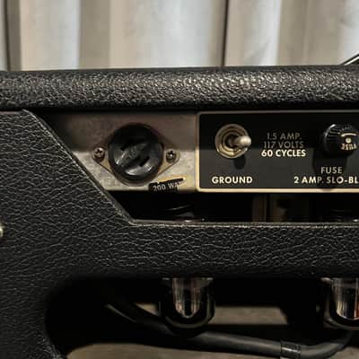Fender Bandmaster "Drip Edge" 50-Watt 2-Channel Guitar Amp Head 1968 - 1969 - Silverface image 7
