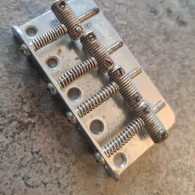 Pre CBS 1962 Fender Precision bass bridge also good for a Jazz 1960 1961 1963 1964 image 2