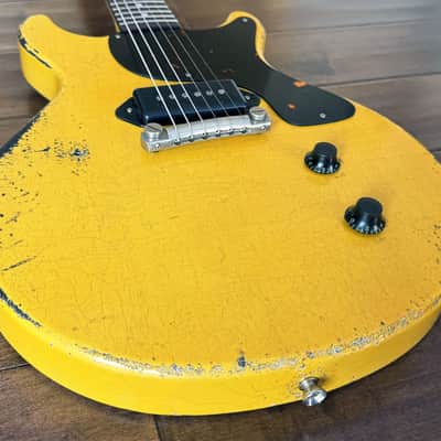 Rock N Roll Relics Thunders Electric Guitar Aged TV Yellow 252020 image 5