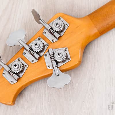 1997 Ernie Ball Music Man StingRay Bass 4 H EX Natural, Japan image 5