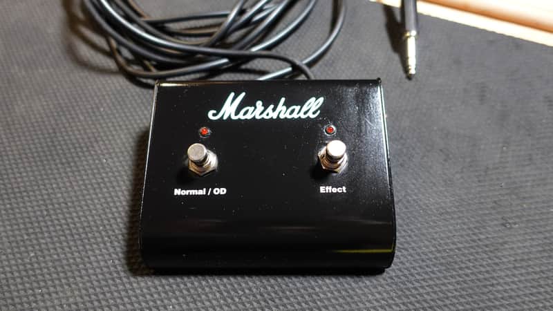 Marshall MG Series 2 Button Footswitch TRS 2000s - Black image 1