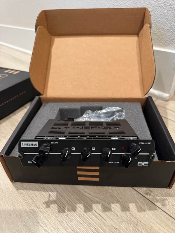 Synergy Friedman BE Module 2-Channel All-Tube Preamp 2017 - Present - Black image 1