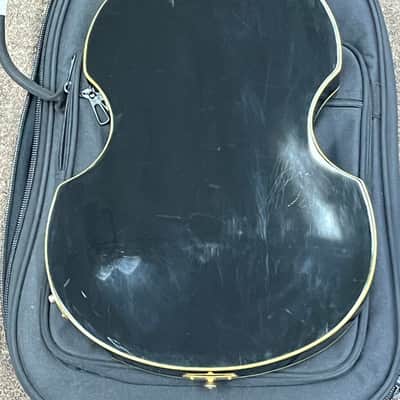 Jay Turser Beatle Bass 2000’s - Black image 11