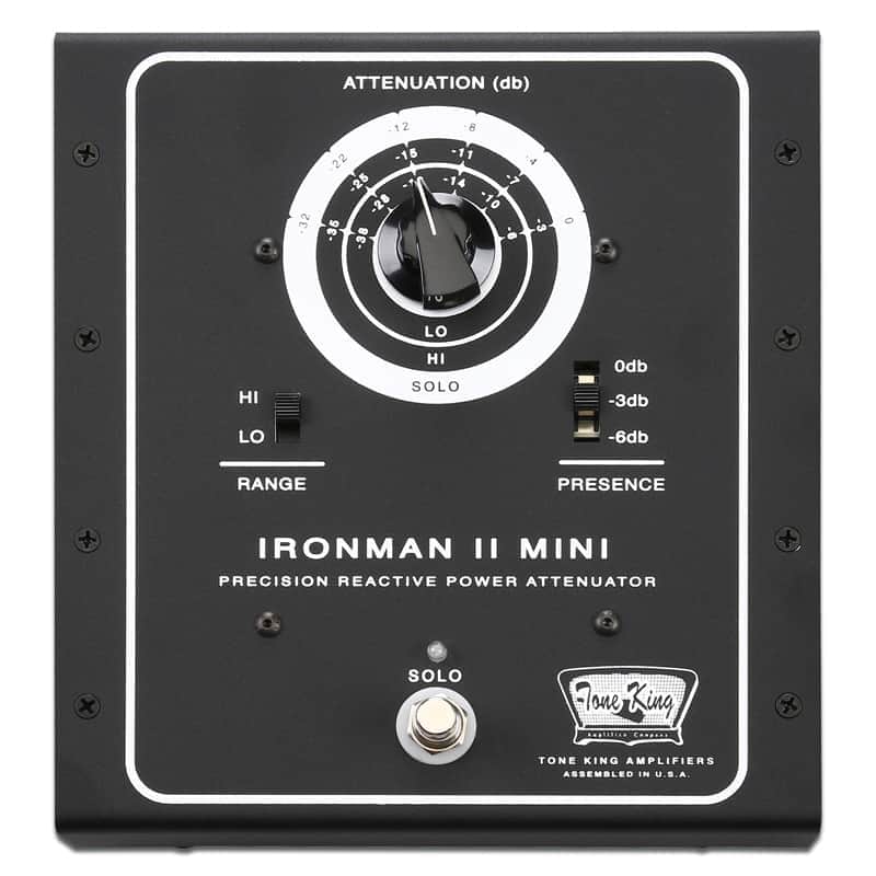 Immagine Tone King Ironman II Mini 30-Watt Precision Reactive Power Attenuator 2016 - Present - Black - 1