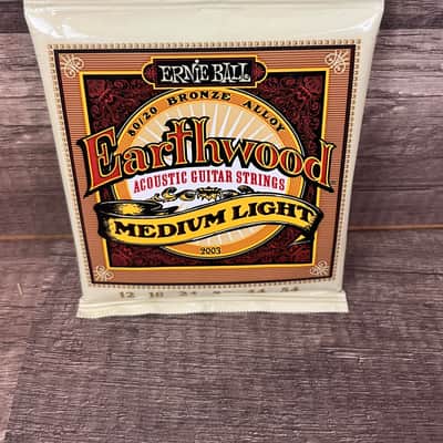 Ernie Ball Earthwood ~ LOT of 2 ~ Phosphor Bronze + 80/20 ~ Medium Light ~ Acoustic Guitar Strings ~ 12 - 54 ~ NIB image 4