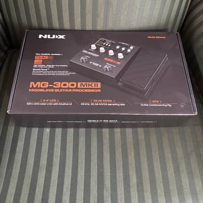 NuX MG-300 MKII Modeling Guitar Processor 2025 - Present - Black image 1