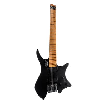 Strandberg Boden Standard N2.7 Headless Multi-Scale Guitar - Black Satin Metallic image 2