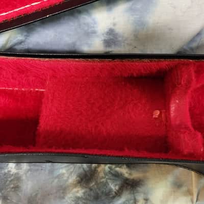 Vintage RARE 1971 Gibson Branded Black Red Interior J45 J50 Soft Shell Guitar Case image 11