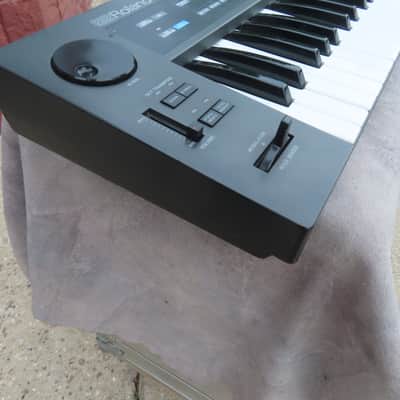 ROLAND 1986 JUNO 1 SYNTHESIZER ORIGINAL CLEAN TESTED w/COVER! image 10