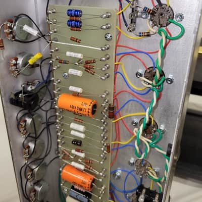 Custom Hand-Wired Marshall Clone 18W TMB Tube Guitar Amp Head (C016-A25) image 21