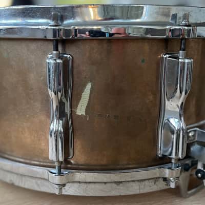 Tama BB-156 Mastercraft 6.5x14" Bell Brass Snare Drum 1981 - 1987 image 4