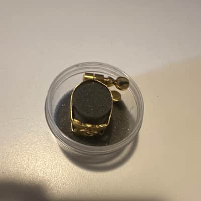 Woodstone ligature Tenor saxophone 2005 - Gold plated image 1
