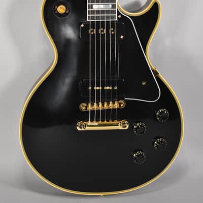 2026 Gibson Custom '54 Reissue Les Paul Staple Pickup | Ebony Finish W/OHSC image 4