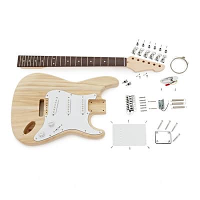 Guitarworks Duo-Cutaway DIY Electric Guitar Kit image 1