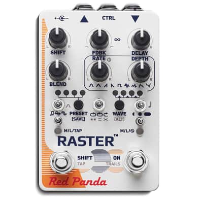 Reverb.com listing, price, conditions, and images for red-panda-raster