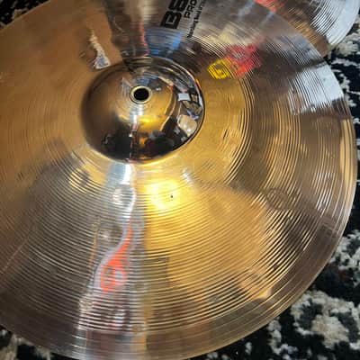 Sabian 14" B8 Pro Marching Band Cymbals w/ Straps - Brilliant image 2