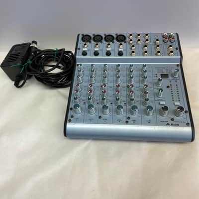 Alesis Multimix 8FX 8-FX 8-Channel Mixer w Power Supply Tested Works Great image 1
