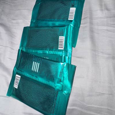 4 Sets of Ernie Ball 2626 Not Even Slinky Nickel Wound Drop Tuning Electric Guitar Strings (12 - 56) 2010s - Silver image 3