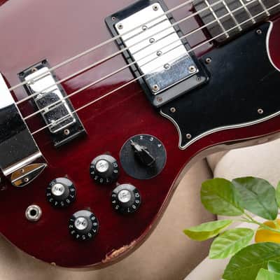 Greco EB-720 1975 - Wine Red - Long Scale image 6