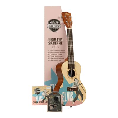 LEARN TO PLAY Elvis Rockabilly Concert Ukulélé Starter Kit Kala image 3