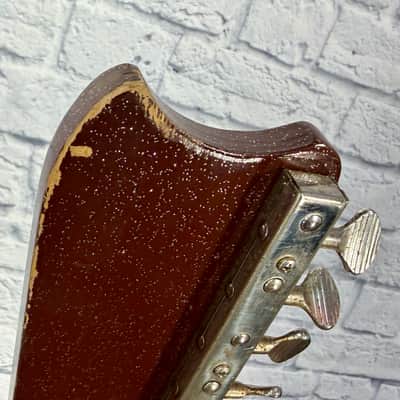 Silvertone 1457 Electric w/Case Amp (1960s) image 12