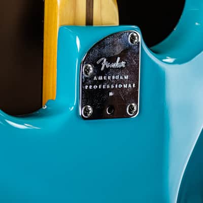 2022 Fender American Professional II Stratocaster miami blue image 14
