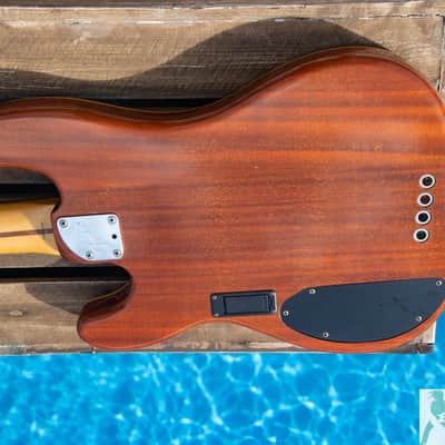Rare 1991 Fender PBAC-100 FL - 7lbs 10 oz's! Fretless Electric Acoustic Bass - Nitro Vintage Lacquer - Made in Japan (Fuji-Gen) image 13