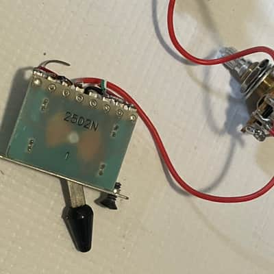 2000's Japan Ibanez RG2570e Prestige Guitar Factory Electronics Wiring Harness (Upgraded Seymour Duncan Pot) image 9