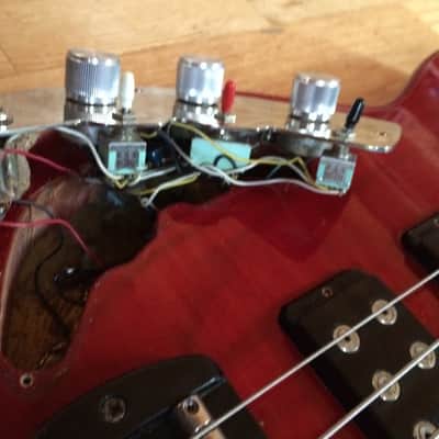 G&L L-2000e / L-2000 Lefty 1982 / 2015 Trans Red image 13