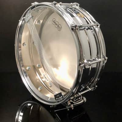 Ludwig LM400T Supraphonic 5x14" 10-Lug Aluminum Snare Drum with Tube Lugs 1999 - Present - Chrome-Plated image 3